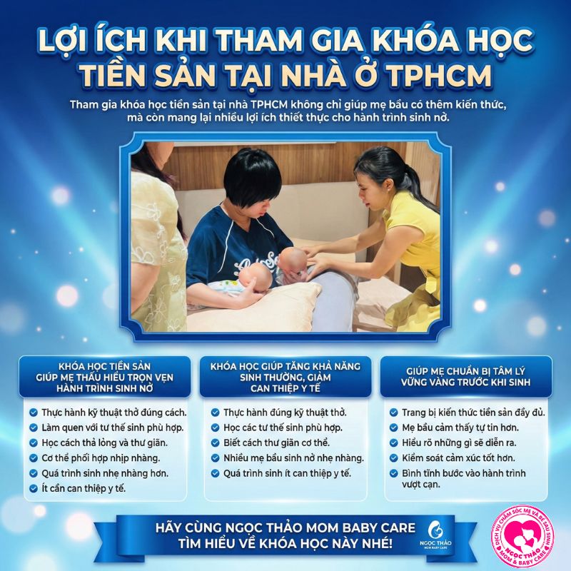 lợi ích của lớp học tiền sản tại nhà tp hồ chí minh